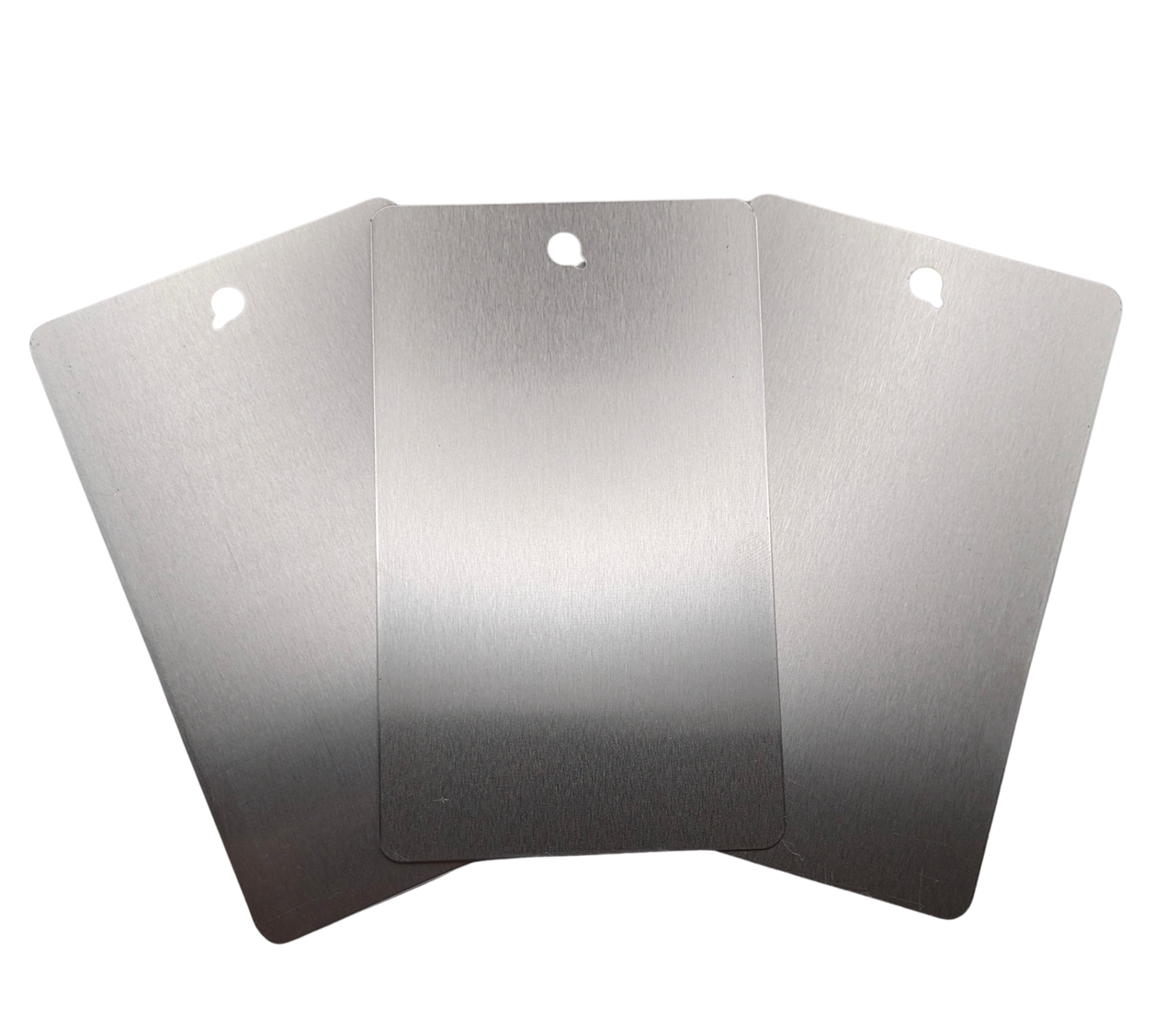 3 inch by 5 inch blank aluminum panels for powder coating