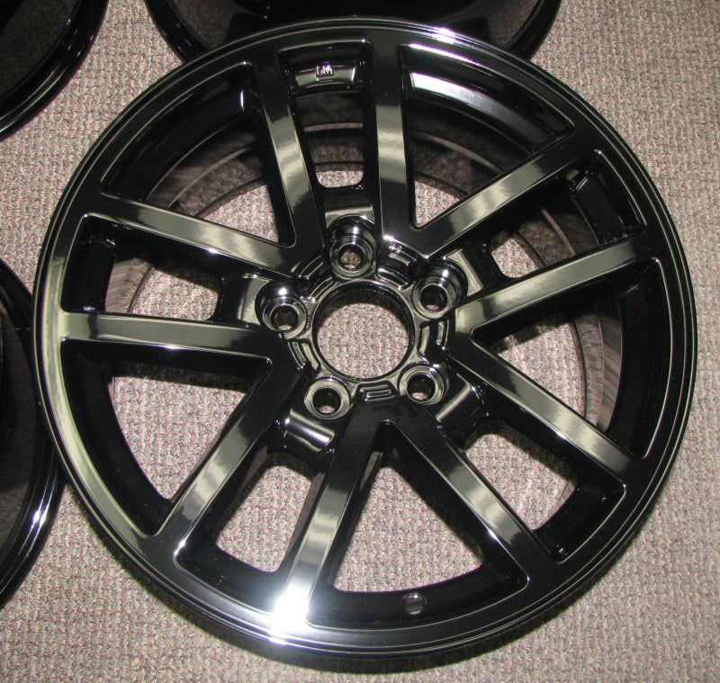 Super Durable Gloss Wet Black Powder Coat Paint 