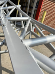 RAL 9006 white aluminum powder coat