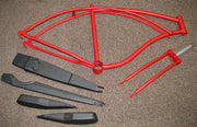 Wrinkle Red Powder Coating Paint 1 LB - Powder Coating Paint