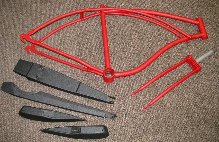 Wrinkle Red Powder Coating Paint 1 LB - Powder Coating Paint