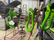 Candy Lime Green Powder Coat