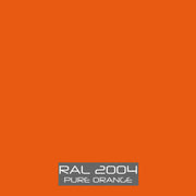 RAL 2004 Pure Orange Powder Coat Paint