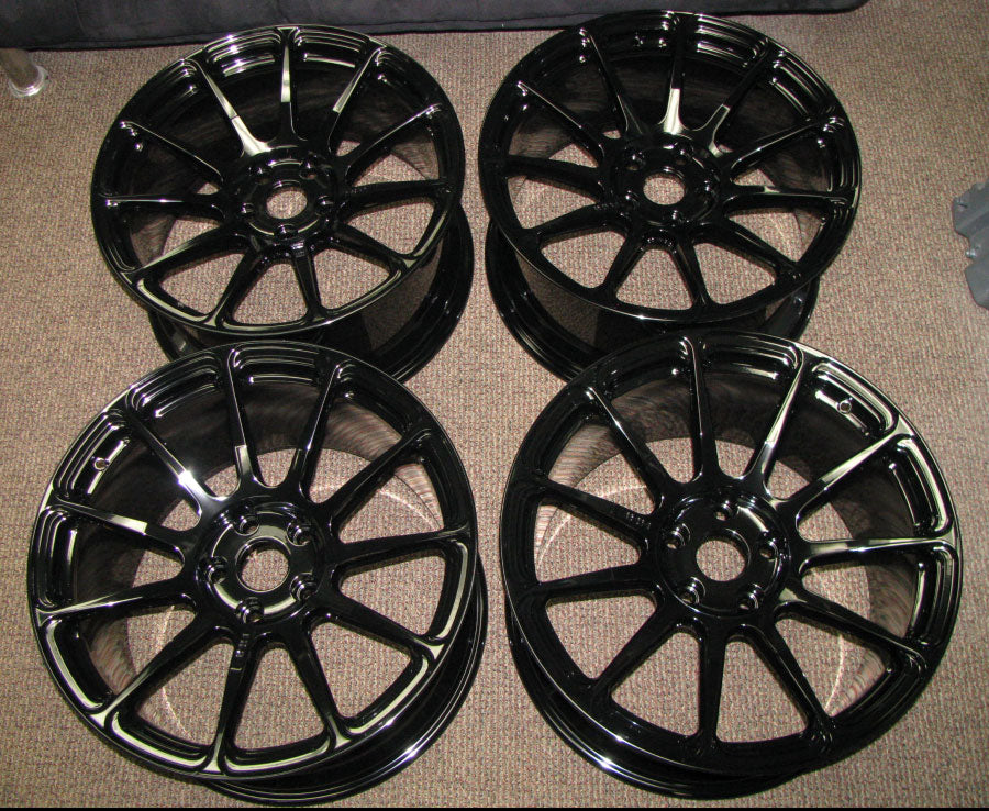 Wet Black Gloss Black Powder Coating Paint 1 LB - Powder Coating Paint