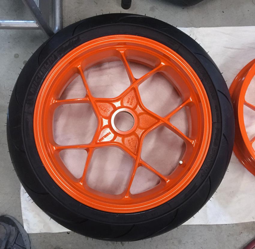 KTM Orange Powder Coating Paint 1 LB - Powder Coating Paint