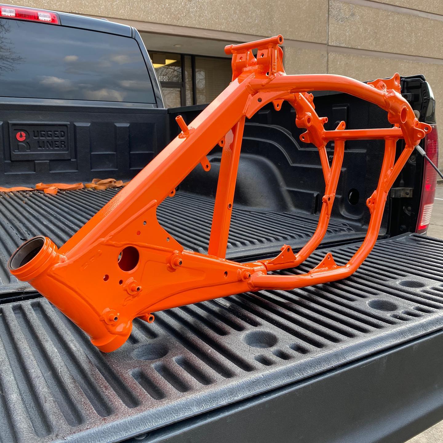 RAL 2004 Pure Orange Powder Coat Paint