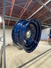 ral 5011 steel blue powder coated rim