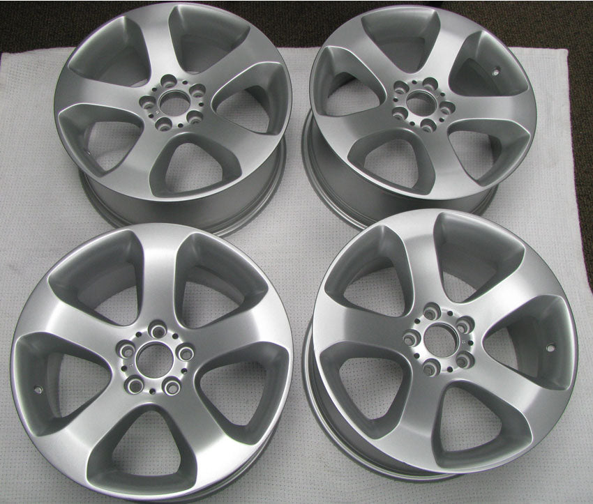 Silver Powder Coated Wheels