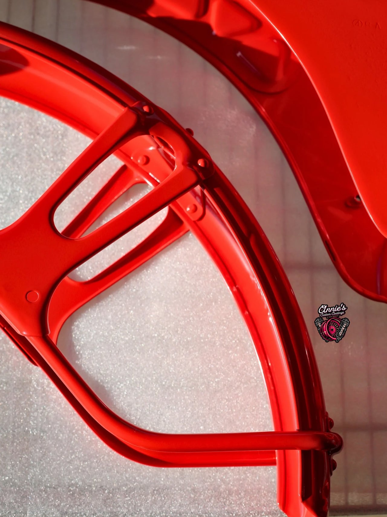 RAL 3020 Traffic Red Powder Coating Paint