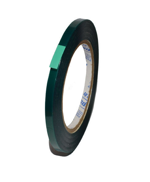 1/4 Inch x 72 yds - High Temperature Polyester Green Masking Tape - High Temp Tapes