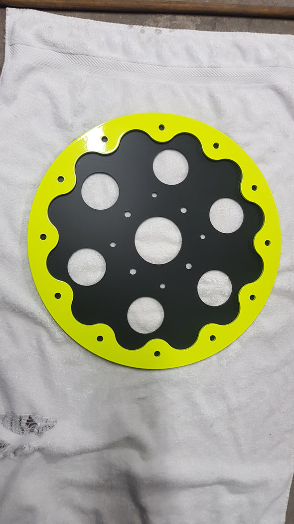 Neon Yellow Powder Coat Paint
