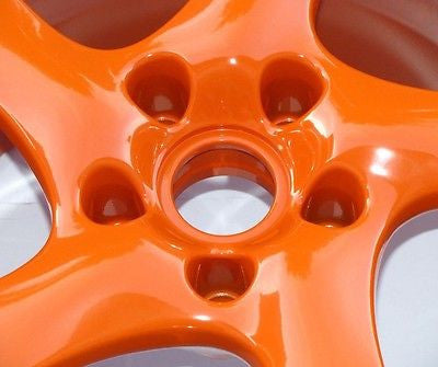 Super Durable Gloss Orange Powder Coating Paint 1 LB - Powder Coating Paint