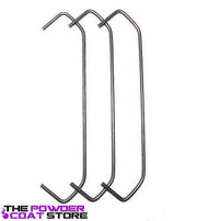 Powder Coating Hooks -  V Hooks .120 x 6" (50 Hooks) Up to 56 LBS! - Hanging Hooks