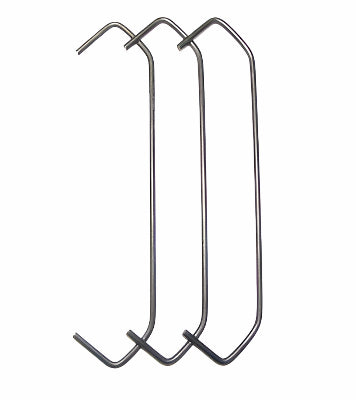 Powder Coating Hooks -  V Hooks .120 x 6" (50 Hooks) Up to 56 LBS! - Hanging Hooks