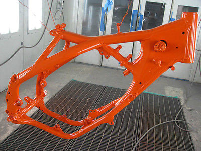 KTM Orange Powder Coating Paint 1 LB - Powder Coating Paint