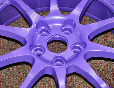 Metallic purple sale powder coat