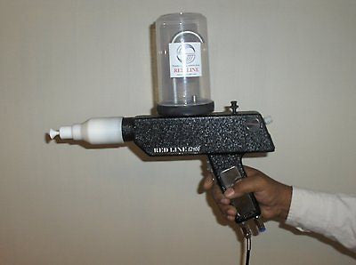 Red Line EZ100 Powder Coating Cup Gun 100kv! - Powder Coating Guns