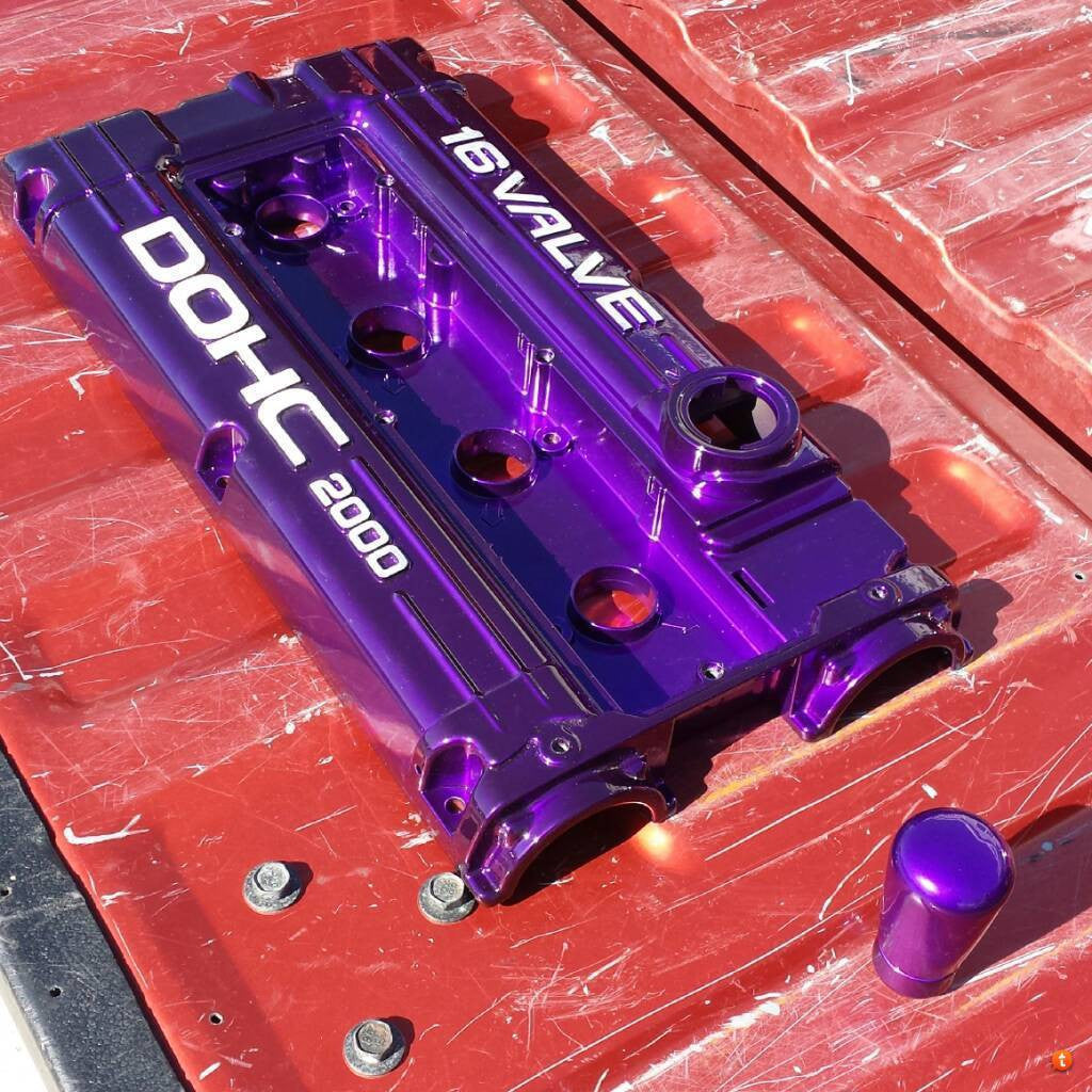 Metallic purple deals powder coat