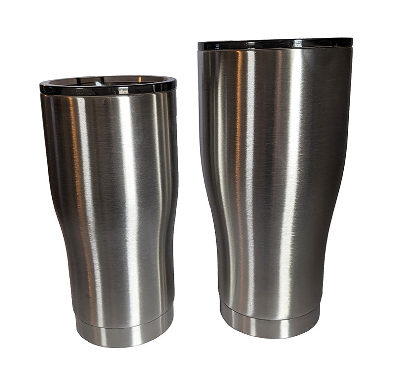 30 Ounce Modern Stainless Steel Tumbler