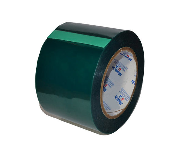 3 Inch x 72 yds - High Temperature Polyester Green Masking Tape - High Temp Tapes