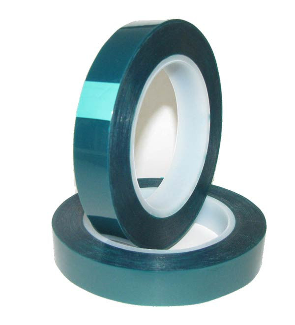 3/4 Inch x 72 yds - High Temperature Polyester Green Masking Tape – The  Powder Coat Store