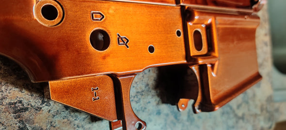 transparent copper powder coat