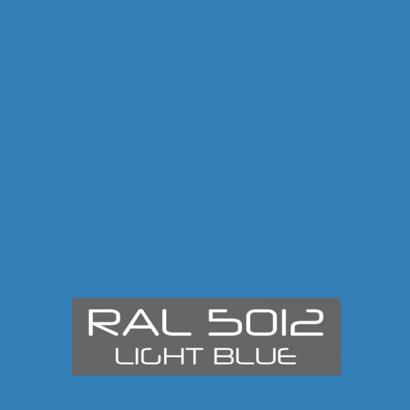 RAL 5012 Light Blue Powder Coating Paint 1 LB - Powder Coating Paint