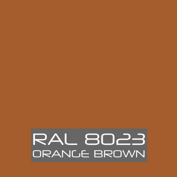 RAL 8023 Orange Brown Powder Coating Paint 1 LB - Powder Coating Paint