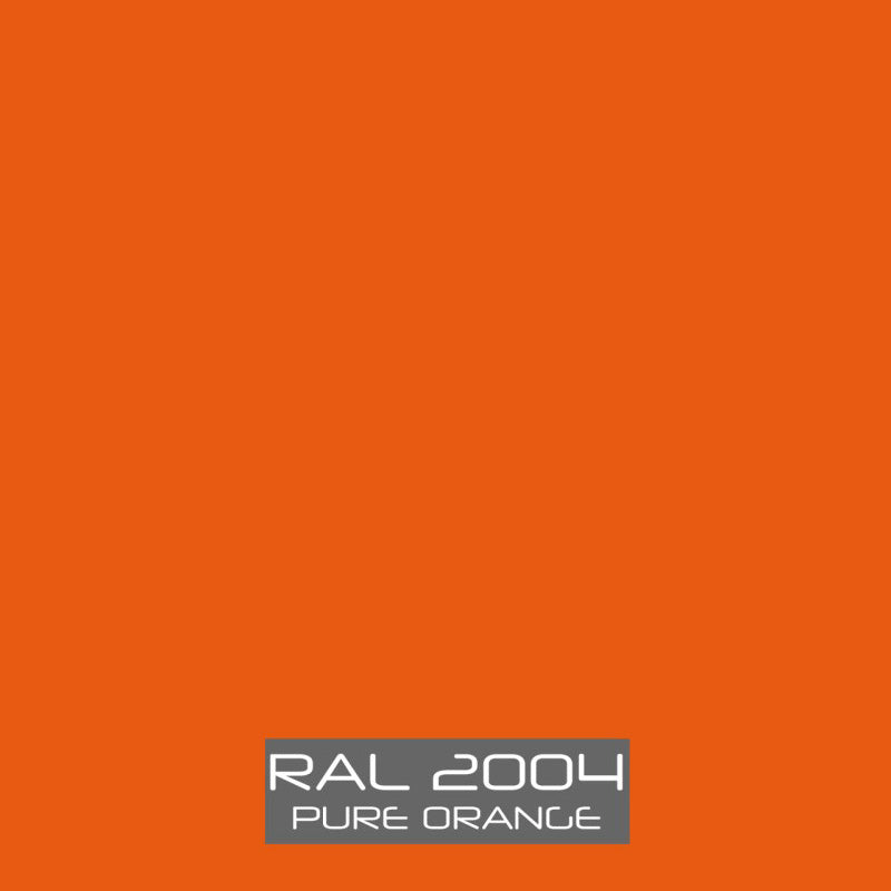 RAL 2004 Pure Orange Powder Coat Paint