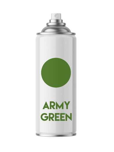Flat Army Green Aerosol Spray Paint - Aerosol