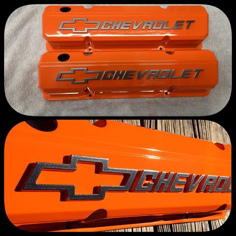 Chevy Orange Powder Coating Paint 1 LB - Powder Coating Paint