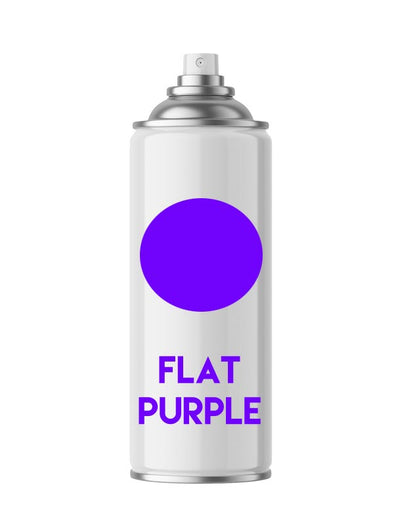Flat Purple Aerosol Spray Paint - Aerosol