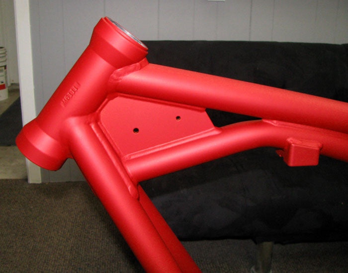 Flat Red Powder Coating Paint 1 LB - Powder Coating Paint