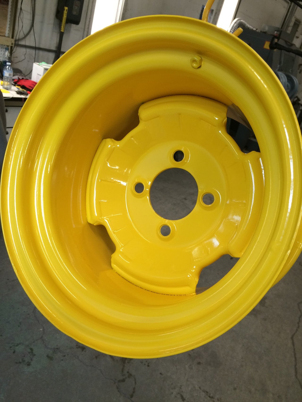 John Deere Yellow Powder Coating Paint 1 LB - Powder Coating Paint