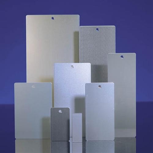 Powder Coating Sample Panels - 4 in x 6 in Blank Aluminum Ready to Coat Panels! - Sample Panels