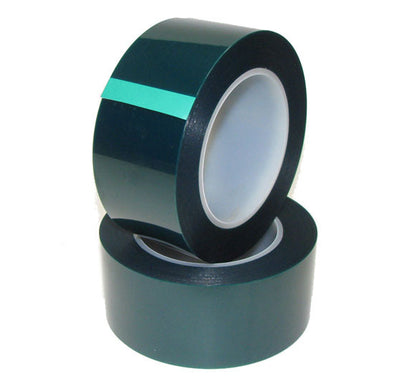 2 inch x 72 yds - High Temperature Polyester Green Masking Tape - High Temp Tapes