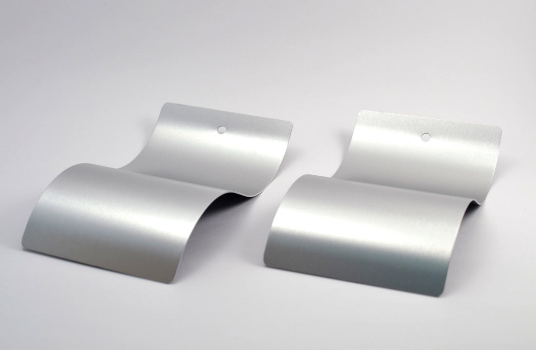 Powder Coating Sample Panels and Bottles