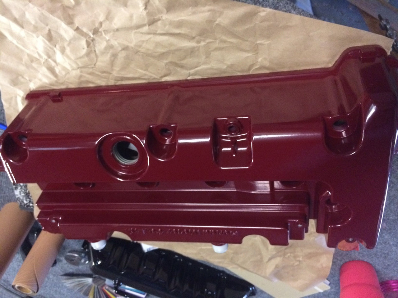 RAL 3003 Ruby Red Powder Coat Paint 1 LB - Powder Coating Paint