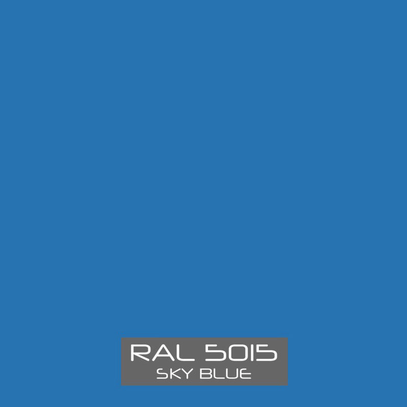 RAL 5015 Sky Blue Powder Coat