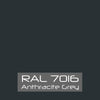 RAL 7016 Anthracite Gray Powder Coat Paint 1 LB - Powder Coating Paint