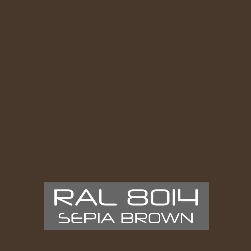 RAL 8014 Sepia Brown Powder Coating Paint 1 LB - Powder Coating Paint