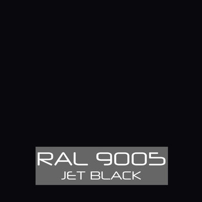 RAL 9005 Jet Black Powder Coating Paint 1 LB - Powder Coating Paint