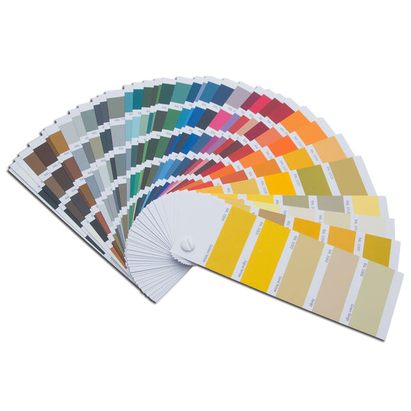 RAL Color Deck for Powder Coat and Paint - Sample Panels