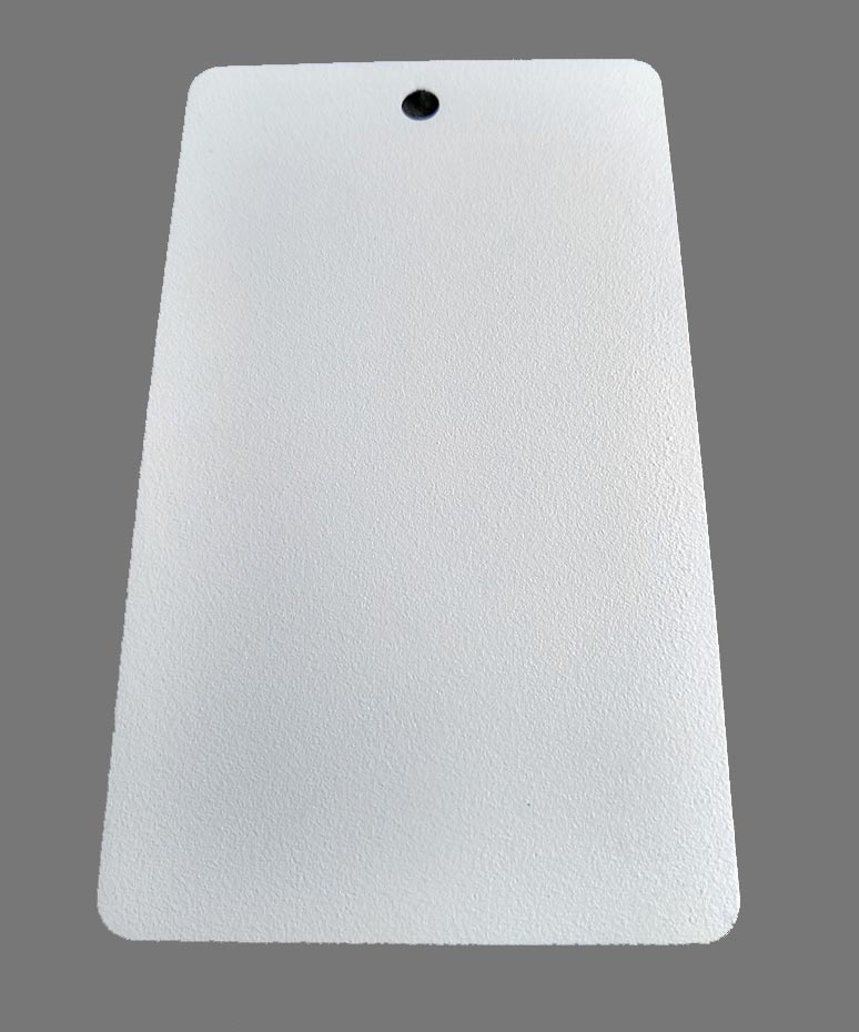 Flat White Fine Texture Powder Coat Paint